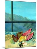 Still Life with Watermelon-Marisa Leon-Mounted Giclee Print