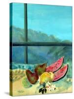 Still Life with Watermelon-Marisa Leon-Stretched Canvas