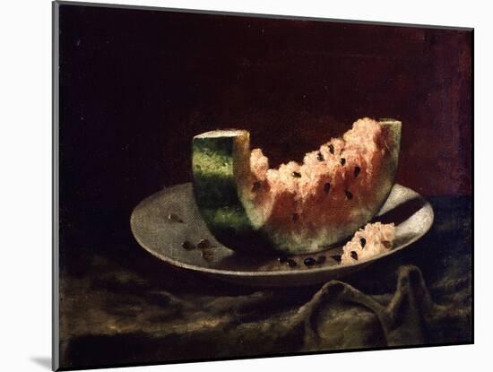 Still Life with Watermelon-Carducius Plantagenet Ream-Mounted Giclee Print