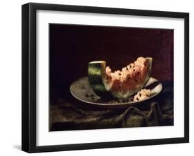 Still Life with Watermelon-Carducius Plantagenet Ream-Framed Giclee Print