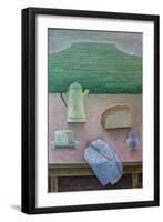 Still Life with Wensleydale Cheese, 2013-Ruth Addinall-Framed Giclee Print