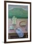 Still Life with Wensleydale Cheese, 2013-Ruth Addinall-Framed Giclee Print