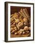 Still Life with White Bread, Bread Rolls & Bread Sticks-Gerrit Buntrock-Framed Photographic Print