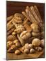 Still Life with White Bread, Bread Rolls & Bread Sticks-Gerrit Buntrock-Mounted Photographic Print