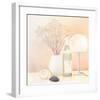 Still Life with White Lamp-Heinz Hock-Framed Art Print