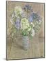 Still Life with White Phlox, Blue Agapanthus and Scabious-Maurice Sheppard-Mounted Giclee Print