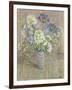 Still Life with White Phlox, Blue Agapanthus and Scabious-Maurice Sheppard-Framed Giclee Print