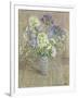 Still Life with White Phlox, Blue Agapanthus and Scabious-Maurice Sheppard-Framed Giclee Print