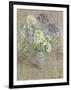 Still Life with White Phlox, Blue Agapanthus and Scabious-Maurice Sheppard-Framed Giclee Print