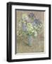Still Life with White Phlox, Blue Agapanthus and Scabious-Maurice Sheppard-Framed Premium Giclee Print