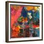 Still Life with White Roses-Peter Graham-Framed Giclee Print