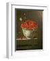 Still Life with Wild Strawberries in a Chinese Bowl-Adrian Coorte-Framed Giclee Print