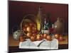 Still Life with Wine and Apples. Hope-Thomas H. Hope-Mounted Giclee Print