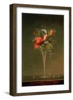 Still Life with Wine Glass, 1860-Martin Johnson Heade-Framed Giclee Print