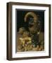 Still-Life with Wine Glass, Pretzel, Nuts and Almonds, 1637-Georg Flegel-Framed Giclee Print