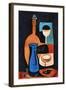 Still Life with Wine-Treechild-Framed Giclee Print