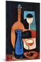 Still Life with Wine-Treechild-Mounted Giclee Print