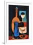 Still Life with Wine-Treechild-Framed Giclee Print