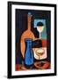 Still Life with Wine-Treechild-Framed Giclee Print