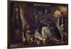 Still Life with With Dead Peacock-Bartolomeo Arbotori-Framed Giclee Print