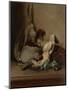 Still Life with Wood Pigeon and Powder Horn-Guillaume Anne van der Brugghen-Mounted Art Print