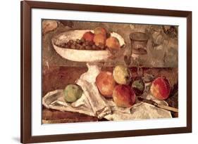 Still Life-Paul Cézanne-Framed Art Print