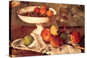 Still Life-Paul Cézanne-Stretched Canvas