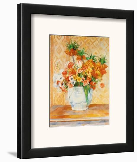 Still Life-Pierre-Auguste Renoir-Framed Art Print