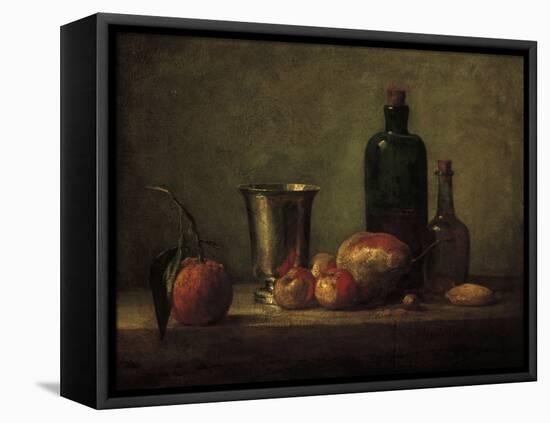 Still-Life-Jean-Baptiste Simeon Chardin-Framed Stretched Canvas