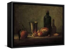 Still-Life-Jean-Baptiste Simeon Chardin-Framed Stretched Canvas