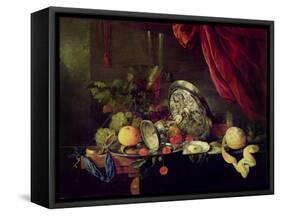 Still Life-Jan Davidsz. de Heem-Framed Stretched Canvas