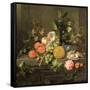 Still Life-Cornelis De Heem-Framed Stretched Canvas