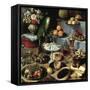 Still Life-Georg Flegel-Framed Stretched Canvas