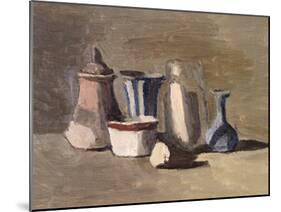 Still Life-Giorgio Morandi-Mounted Giclee Print