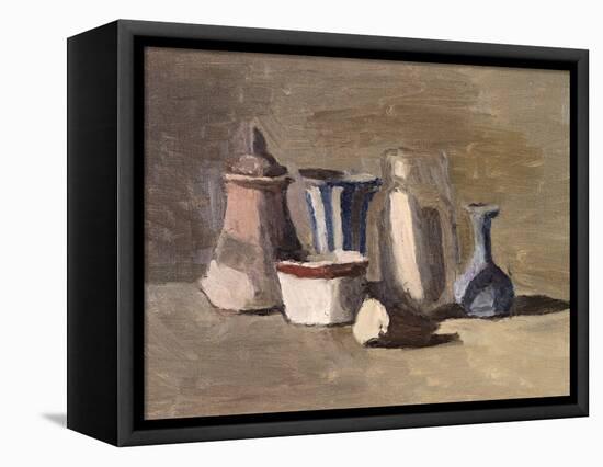 Still Life-Giorgio Morandi-Framed Stretched Canvas