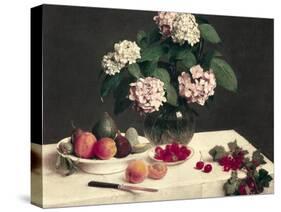 Still Life-Henri Fantin-Latour-Stretched Canvas