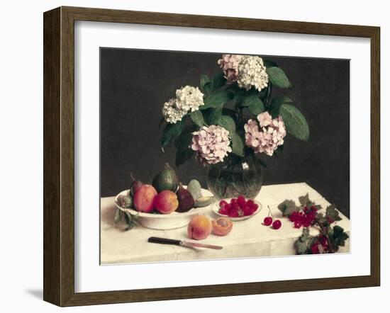 Still Life-Henri Fantin-Latour-Framed Art Print