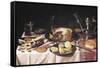 Still Life-Pieter Claesz-Framed Stretched Canvas