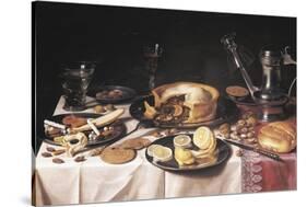 Still Life-Pieter Claesz-Stretched Canvas