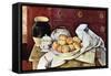 Still Life-Paul Cézanne-Framed Stretched Canvas