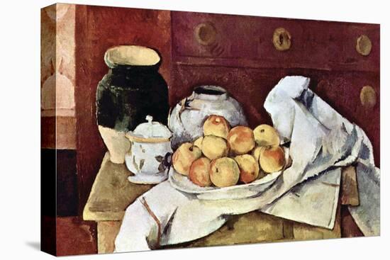 Still Life-Paul Cézanne-Stretched Canvas