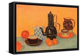 Still Life-Vincent van Gogh-Framed Stretched Canvas