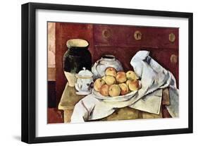 Still Life-Paul C?zanne-Framed Art Print