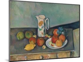 Still Life-Paul Cézanne-Mounted Giclee Print