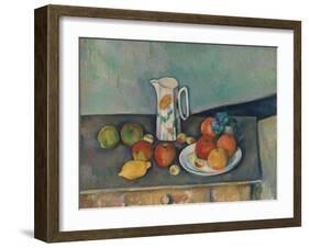 Still Life-Paul Cézanne-Framed Giclee Print