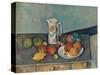 Still Life-Paul Cézanne-Stretched Canvas