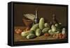 Still Life-Luis Egidio Melendez-Framed Stretched Canvas