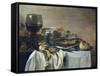 Still Life-Pieter Claesz-Framed Stretched Canvas