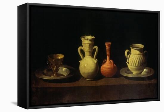 Still Life-Francisco de Zurbarán-Framed Stretched Canvas