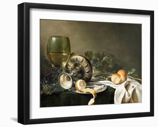 Still-Life-Willem Claesz Heda-Framed Giclee Print